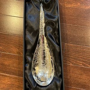Native Essence Silver Plate Serving Spoon